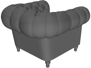 Armchair 3D Model