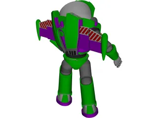Buzz Lightyear 3D Model