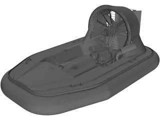 Hovercraft 3D Model