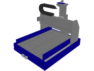 CNC Stepper 3D Model