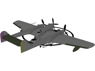 Blohm&Voss BV 138 MS 3D Model