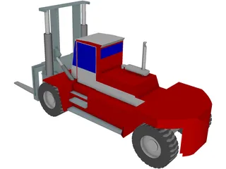 Kalmar DCD320 Forklift 3D Model