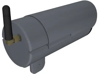 CCD Camera 3D Model