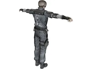 Leon S. Kennedy 3D Model