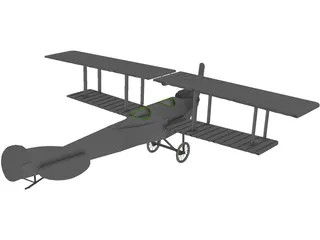 Aviatik 3D Model