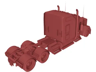 Kenworth W900L 3D Model