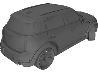 Mini Countryman 3D Model