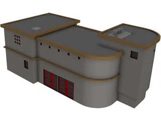 Window House 3D Model