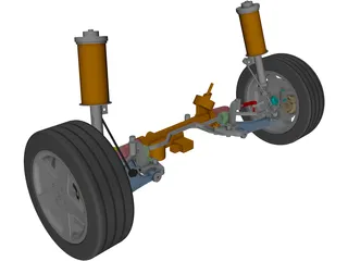 Suspension 3D Model