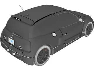 Renault Clio Sport V6 3D Model