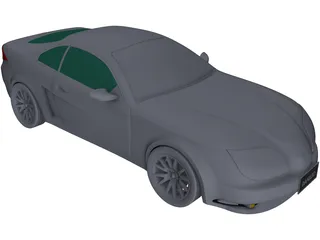 Car Concept 3D Model