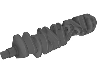 Crankshaft 3D Model