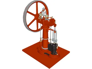 Benson Steam Engine 3D Model