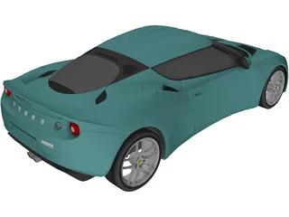Lotus Evora 3D Model
