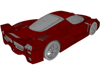 Ferrari FXX 3D Model