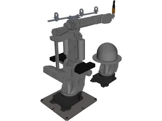 Fanuc S420iF 3D Model