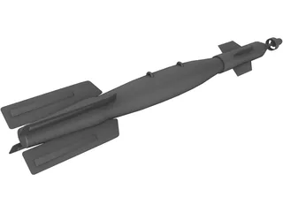 GBU-12 Paveway 3D Model