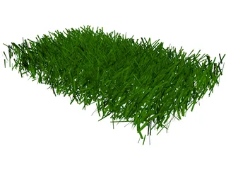 Grass Block 3D Model