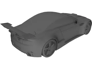 Aston Martin V8 3D Model