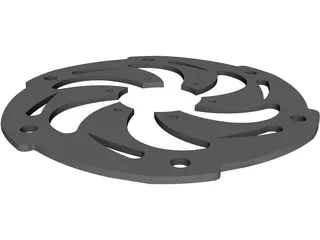 Brake Disk 3D Model