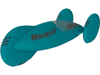 Mosquit Concept Car 3D Model