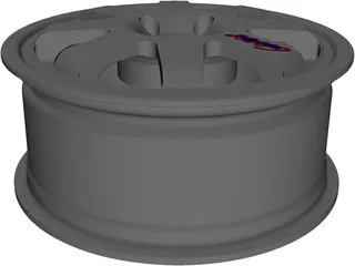 Wheel Speedline Corse 3D Model