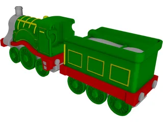 Thomas Locomotive 3D Model