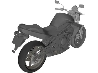 Kawasaki ER-7 3D Model