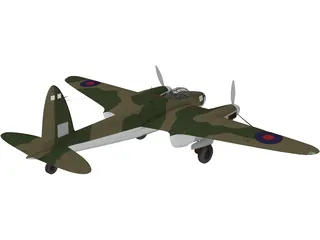 de Havilland DH.98 Mosquito 3D Model