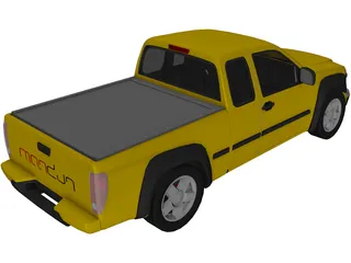 Chevrolet Colorado Pickup 3D Model