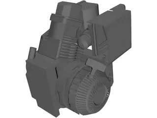 Engine Briggs&Stratton Baja 3D Model