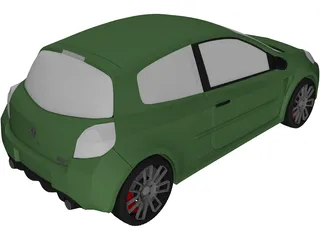 Renault Clio Sport 3D Model