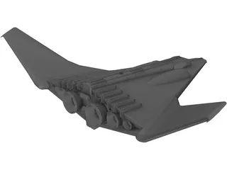 Babylon 5 Centauri Shuttle 3D Model