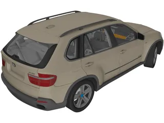 BMW X5 E70 (2006) 3D Model