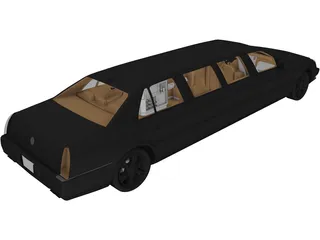 Cadillac Limo (2007) 3D Model