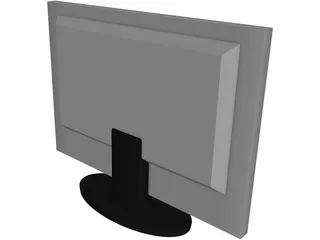 Plasma TV 3D Model