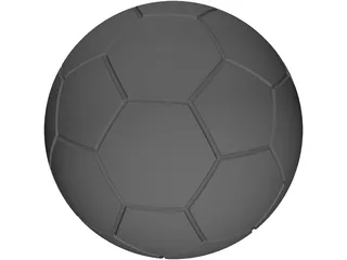 Soccer Ball 3D Model