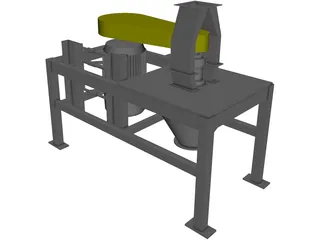 Sturtevant Mill 3D Model