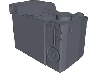 Sony DSC-H5 Camera 3D Model