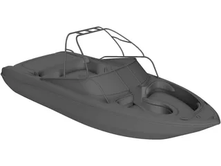 Sea Chaser Boat 3D Model