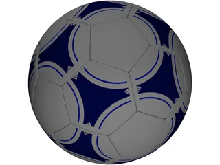 Soccer Ball Adidas (FIFA) 3D Model