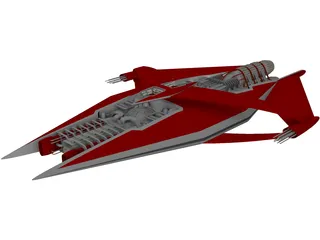 Narn Heavy Cruiser 3D Model