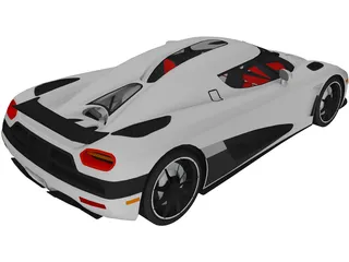 Koenigsegg Agera 3D Model