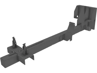 Rifle Rack 3D Model