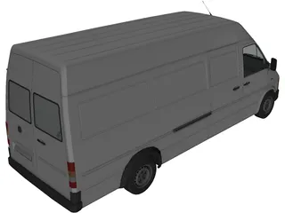 Volkswagen LT Long 3D Model