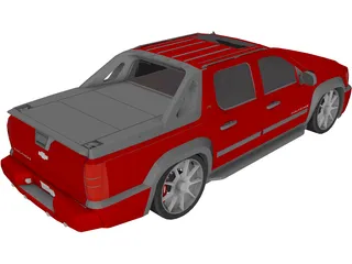 Chevrolet Avalanche (2009) 3D Model