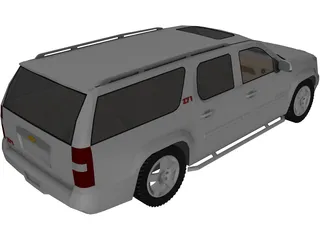 Chevrolet Suburban Z71 (2007) 3D Model