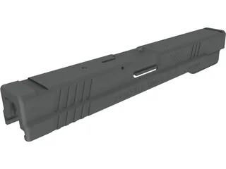 Springfield XD Tactical Slide 3D Model