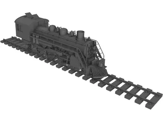 Locomotive 3D Model