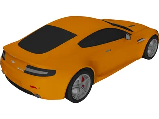 Aston Martin Vantage V8 3D Model